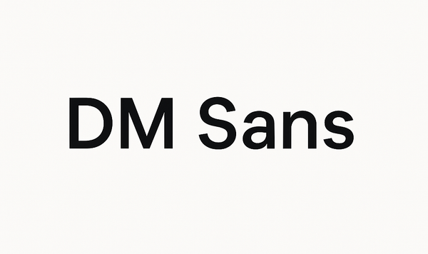 New product font